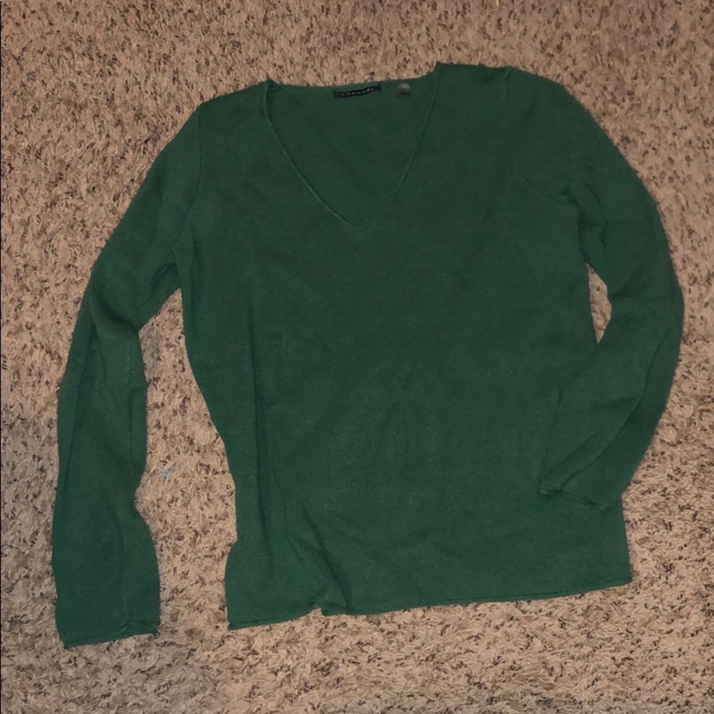 Green sweater